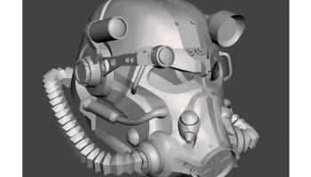 Шлем Fallout 4 T60, редакция 3 3