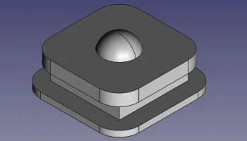 Замены кнопок фонарика EDC V3