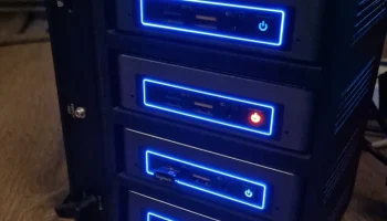 Комплект NUC + крепление переключателя......