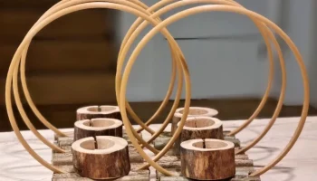 Украшение свечей своими руками 4