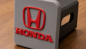 Сделано для крышки прицепного устройства Honda.............