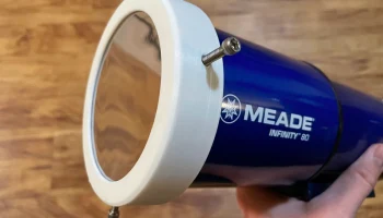 Солнечный фильтр своими руками, 105 мм, прицел Meade.......