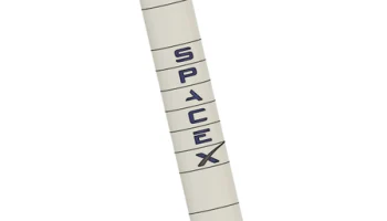 SpaceX - Falcon 9 Block 5 - Простой - Масштаб 1/30 [ОКОНЧАТЕ 5