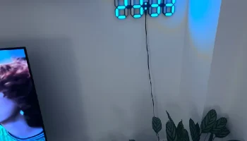 7-сегментные настенные часы esp8266 2