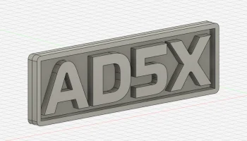 Паспортная табличка корпуса Flashforge AD5X... 3
