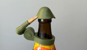NVA M56 - Шлем из пивной бутылки / Bier Flaschen Helm......
