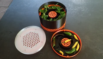Solar D&ouml;rrapparat um Chili, Kr&auml;uter, Apfelringe, usw. цу ..