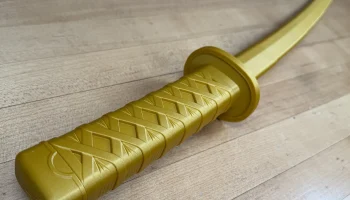 Складывающийся меч Вадо Ишимондзи с принтом на месте... 1