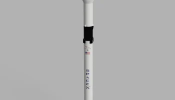 SpaceX - Falcon 9 Block 5 - Простой - Масштаб 1/30 [ОКОНЧАТЕ 3