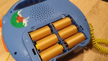Адаптер для аккумулятора из AA в С 2