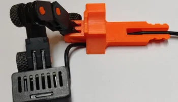 Крепление ESP32 Camera X-Motor для Prusa MK4/MK4S с шарни.. Крепление ESP32 Camera X-Motor для Prusa MK4/MK4S с шарни..