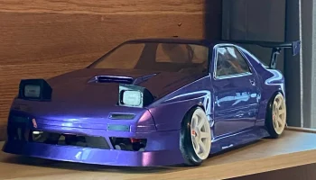 Кузовные аксессуары  1/10 Mazda FC3S RX-7 1