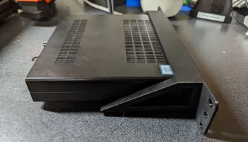 Крепление в стойку 10 дюймов высотой 1U для HP EliteDesk/... 3