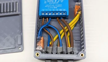 Корпус-коробка для слотов T&E 3x и разъемов Wago 221 (1Plus,