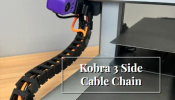 Боковая кабельная цепь Anycubic Kobra 3 для крепления шта... Боковая кабельная цепь Anycubic Kobra 3 для крепления шта...