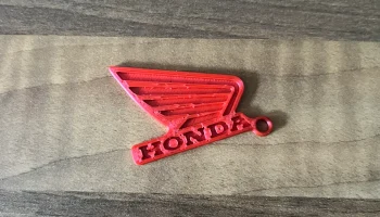 Логотип Honda - брелок с логотипом в виде крыла............