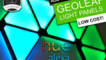 GeoLeaf - 3D-печать собственного проекта Nanoleaf - интег..