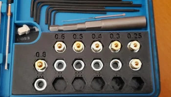 Установка насадок с M6 - Gewinde 1