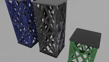 Табуретка на 3d принтере 1