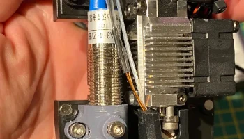 SOVOL SV08 M12 Крепление для индуктивного щупа LJ12A3-4-Z/AX 2