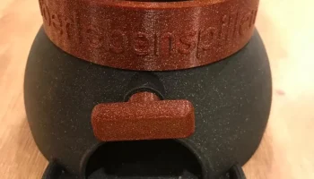 Стеклянный диспенсер для конфет Nutella (обновлен для M&M's  4