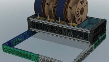 Диспенсер нитей на 4 и 5 катушек для MMU 7