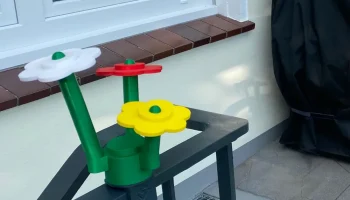 Крепление-зажим для цветов LEGO № 1 (Zwinge f&uuml;r Lego Blume N 1