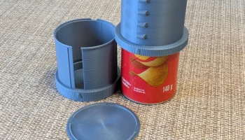 Защитник Pringles: криптекс для закусок с 4 кольцами 5