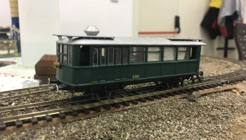 Паровоз GANZ - 1903 / BDZ Series 200 / HO Масштаб 1:87