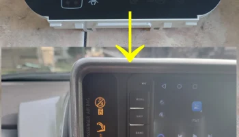 Преобразование индикатора Toyota IQ из 1din в 2din..........