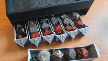 Подставка для кубиков и хранилище D&D 1