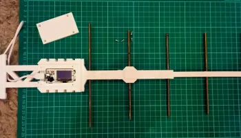 Антенна Yagi 868 с Heltec V3 (V4) 2
