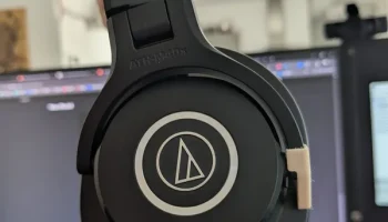 Audio Technica ATH-M40x - ограничитель диапазона шарнира ... 4