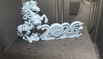 Величественный 2026 год Лошади - статуя зодиака в честь к... 7