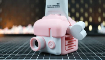 Выдавливатель для зубной пасты: дизайн "Cube Camera Maid"... 3
