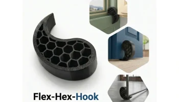 Flex-Hex-Hook - ограничитель для дверей и окон из ТПУ....... 0