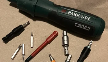 Адаптер бит (1/4 дюйма и 4 мм) для безкарточной отвертки Parkside 4 В PASD 4 B2 Адаптер бит (1/4 дюйма и 4 мм) для безкарточной отвертки Parkside 4 В PASD 4 B2