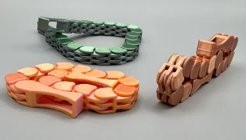Fidget Chain - шарнирная настольная игрушка, распечатывае... 4