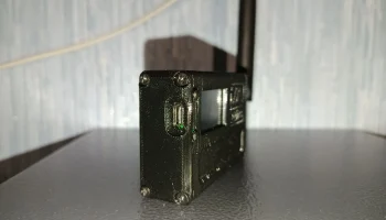 Левая крышка для "Meshtastic Heltec T114 и мобильного узл..