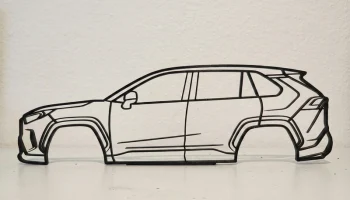 Настенное искусство Toyota Rav4 5-го поколения............ 1