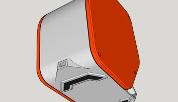 Компактный портативный динамик, напечатанный на 3D-принте.. 6