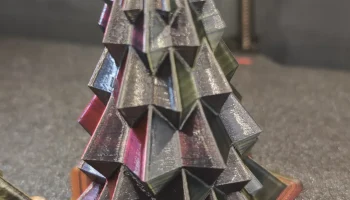Moderner Geometrischer Weihnachtsbaum / Christbaum sehr e... 2