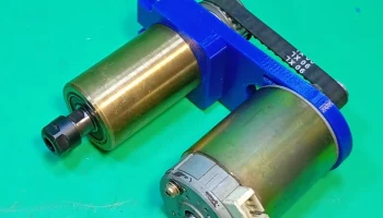 Фрезерный шпиндель Самодельный щеточный двигатель ER11 BL..