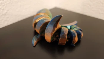 Низкополигональная шарнирная акула... 3