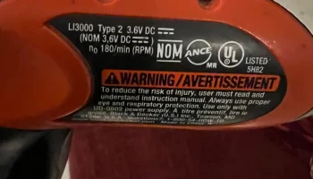 Коробка для беспроводной отвертки Black & Decker LI3000.... 6