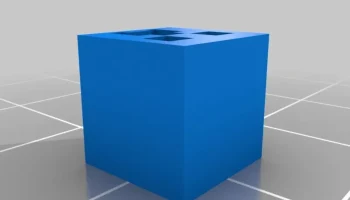 Крипер Майнкрафт из двух частей. 1