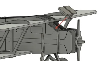 Карточка комплекта биплана (Waco YKS-6) 4