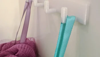 Вешалка для скруббера из люфы для душа........