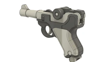 Брелок Luger P08 Parabellum Fidget 2