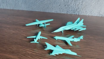 Модели самолетов Low Poly Collection V1 2